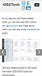 Mobile Screenshot of iosxtools.com